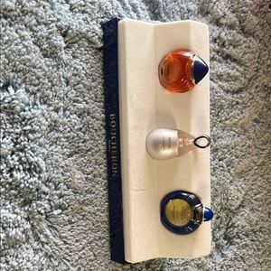 Boucheron Perfume Set with Blue and Gold Accents